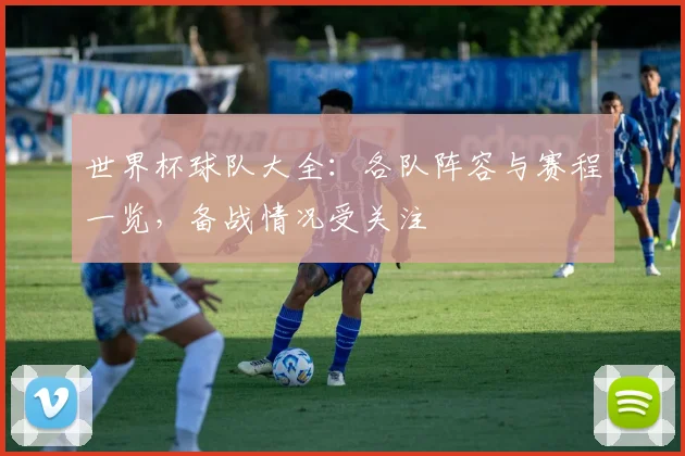 世界杯球队大全：各队阵容与赛程一览，备战情况受关注